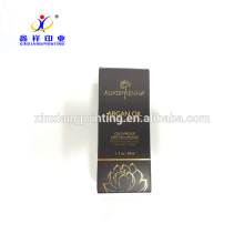 Customized Size Accept Custom Order Essential Argan Oil Packaging Box with Gold Hot Foil